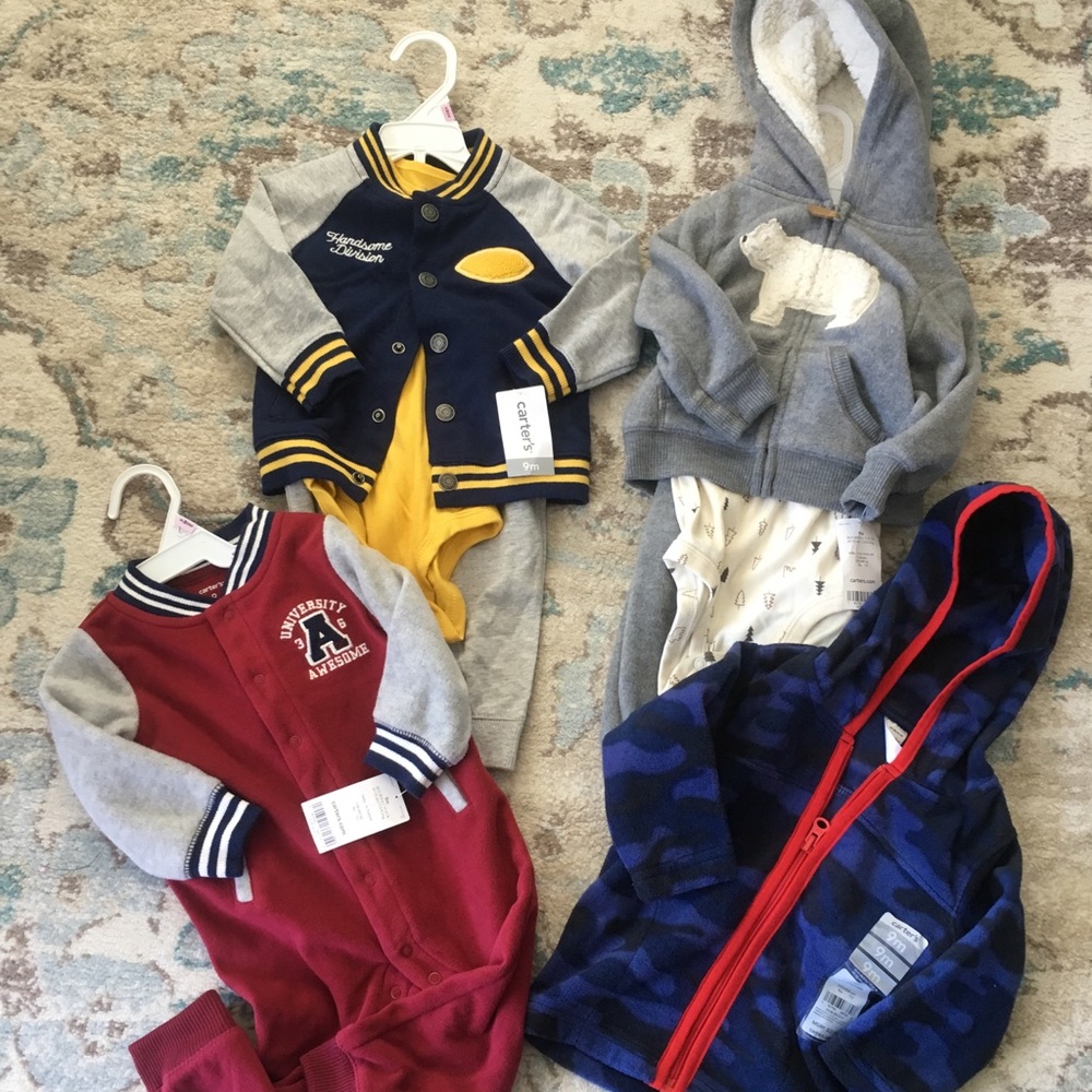 Lot of 9 month fall/winter baby boy clothes!